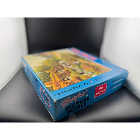 Vintage Perfect Picture Puzzle - Cottage by the River - Picture 3 of 7